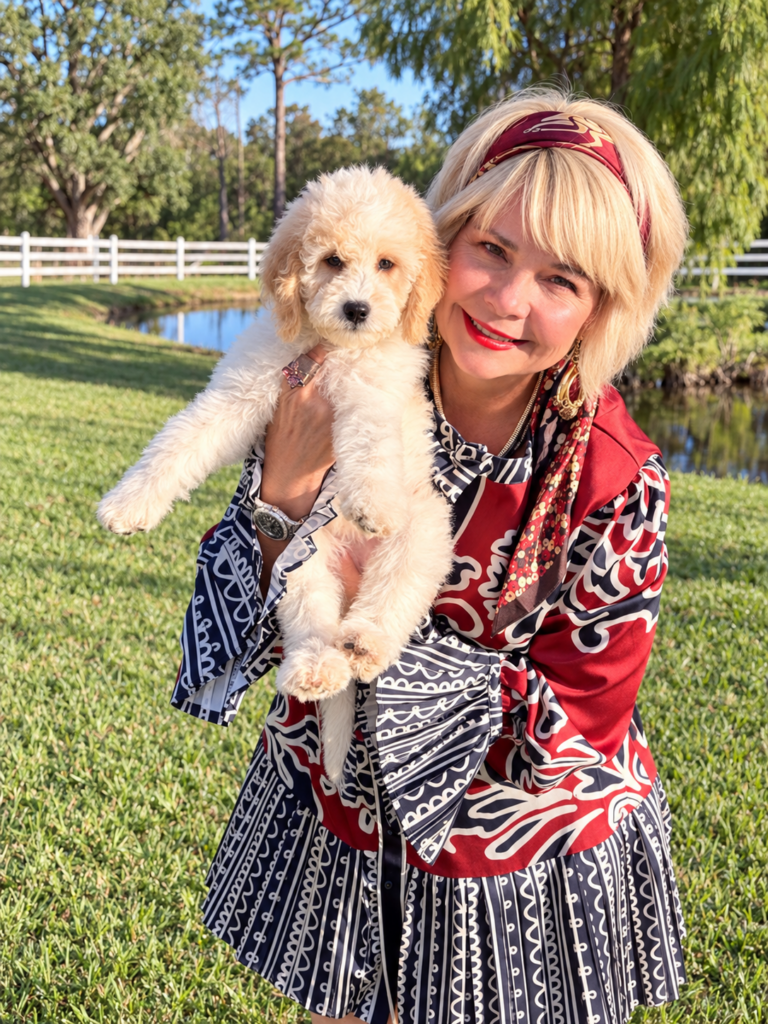 “Faye” ~ Marnie Pink Dot